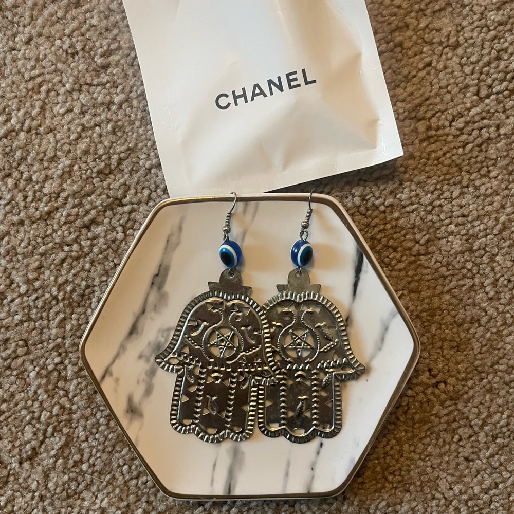 Hamsa Hand Earrings